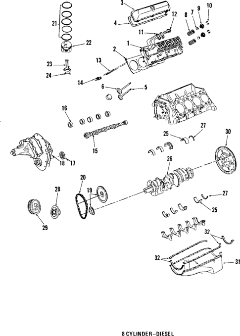 Oil Pan for 1985 Cadillac Seville #0
