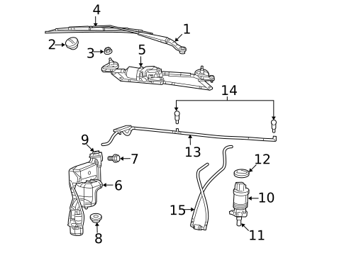 Wipers for 2012 Dodge Caliber #0