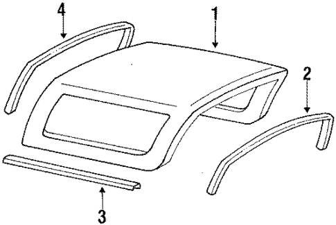 Roof for 1986 Ford Bronco #0
