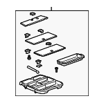 25833119 - Body: Cargo Box for Cadillac: SRX Image