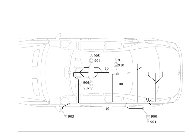 2215404713 - Electrical System: Wiring Harness for Mercedes-Benz Image image