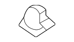 866992D000 - Body: Bumper Cover Retainer for Kia Image