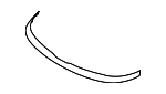 86599K0000 - Body: Filler Strip for Kia Image