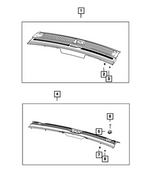 7JR18TX7AC - : Liftgate Scuff Plate for Mopar Image
