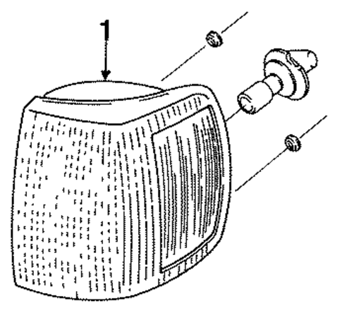 Park Lamps for 1992 Volkswagen Fox #0
