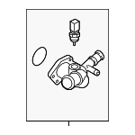 256002B600 - Cooling System: Control Assembly for Kia Image