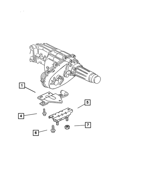 Engine Mounting for 2002 Dodge Ram 3500 #2