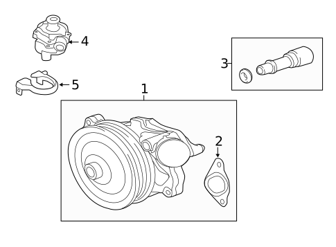 Water Pump & Related Components for 2018 Jaguar XF #0