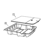 1CU76DK7AB - Interior Trim: Load Floor Lid for Mopar Image