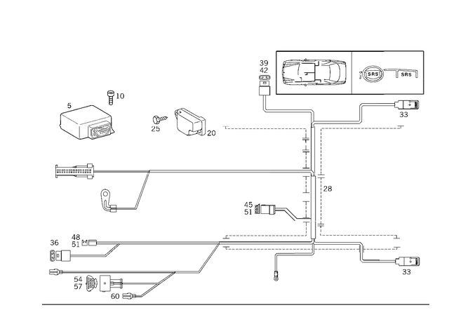 1820192605 - Electrical System: Sensor for Mercedes-Benz Image image