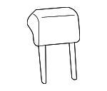 88949109 - Body: Headrest for Buick: Rendezvous Image