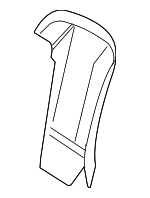 22191008397G44 - Body: Seat Back Panel for Mercedes-Benz Image