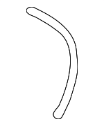 EEH100720 - Body: Drain Tube for Land-Rover Image