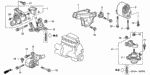 50821S5AA07 - Body/Air Conditioning: RUBBER, ENGINE SIDE MOUNTING (YAMASHITA) for Honda Image