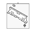 857703V000RY - Body: Rear Panel Trim for Hyundai Image