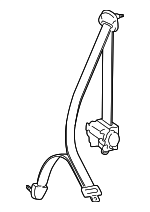 7337042140B0 - : Lap &amp; Shoulder Belt for Toyota: RAV4 Image