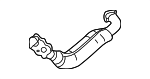 21253091G - : Front Pipe for Volkswagen Image