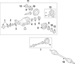 4120430040 - : Companion Flange for Lexus Image