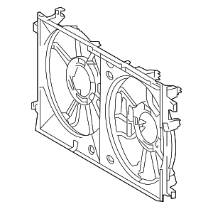 1671137180 - Belts &amp; Cooling: Fan Shroud for Toyota: Prius Prime Image