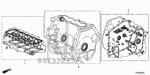 6110R1A000 - Engine: GASKET KIT, CYLINDER HEAD for Honda Image
