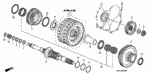 22814PRP003 - Transmission - Automatic: RING, SEALING (29MM) for Honda Image