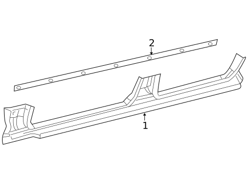 Rocker for 2007 Dodge Durango #0