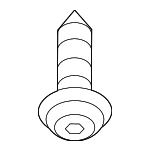 7147137416 - Body: Assist Strap Screw for Mini: Cooper Countryman, Cooper Paceman Image