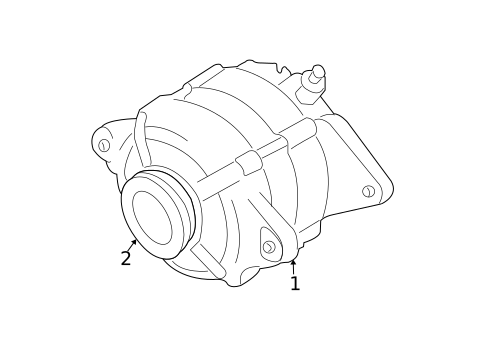 Alternator for 2025 Subaru Legacy #0