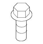 1229106163 - Body: Armrest Screw for Hyundai: Genesis Coupe Image