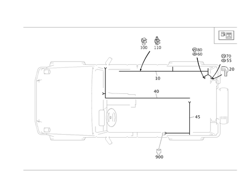 Fuel Pump Cable for 2014 Mercedes-Benz G550 #0