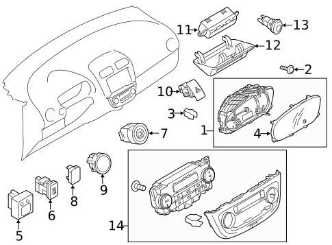 Mirrors for 2014 Mitsubishi Mirage #0