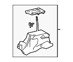 3356006380 - Body: Shifter Assembly for Lexus: ES300h, ES350 Image