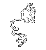 20833157 - Steering: Wire Harness for Buick: Enclave | Chevrolet: Traverse | GMC: Acadia | Saturn: Outlook Image