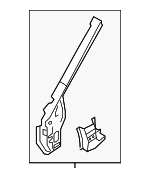 G62614ATMA - Body: Hinge Pillar Reinforced for Nissan: Sentra Image