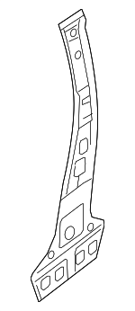 G65319ANMA - Body: Inner Center Pillar for Nissan: Sentra Image