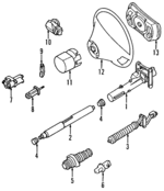 1404601298 - Electrical: Inflator Module for Mercedes-Benz Image