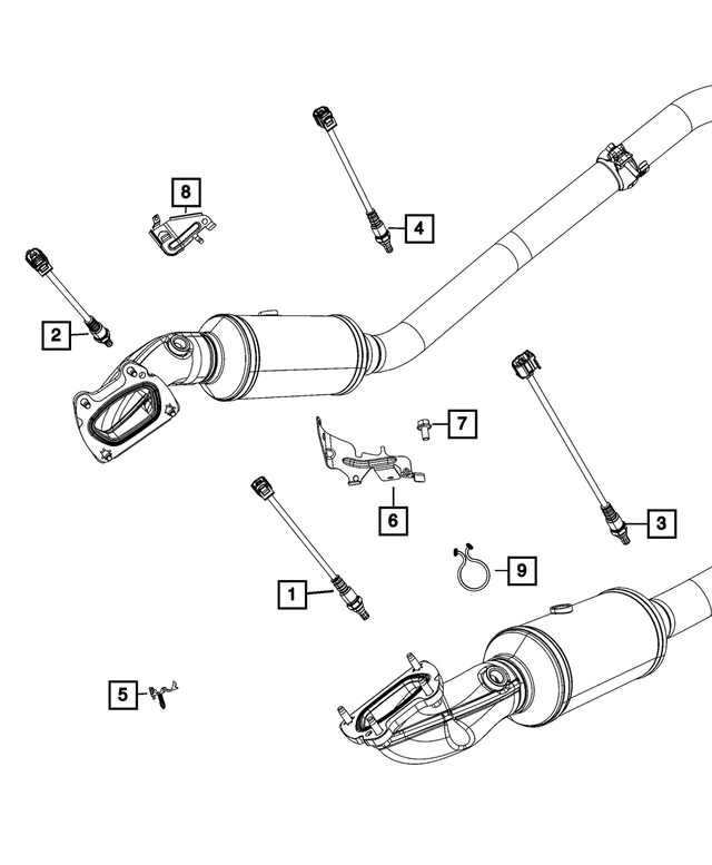 52128584AA - Electrical: Wiring Clip for Mopar Image image