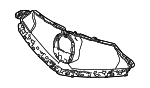 71106TYAA50 - Body: Grille Bracket for Acura Image
