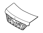 692003N100 - : Trunk Lid for Hyundai Image