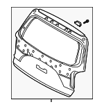 72801S8141 - : Lift Gate for Hyundai Image