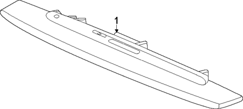 High Mounted Stop Lamp for 2025 Honda CR-V #0