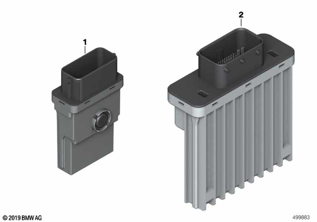 61355B52A69 - General Electrical System: General Module "Light" - 24-07-500 for BMW-Motorrad Image