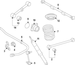 4854080613 - : Suspension Shock Absorber for Toyota: 4Runner Image