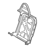 971885046C - Body: Seat Back Frame for Porsche: Panamera Image
