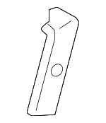 9718867481E0 - Body: Lock Cover for Porsche: Panamera Image