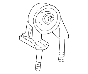 1237123011 - Engine: Insulator,  Engine Mounting,  Rear for Scion: xA, xB | Toyota: Echo Image