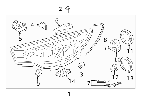 Bulbs - Chassis for 2015 Kia K900 #0
