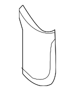 95855267500OA6 - Steering: Upper Shroud for Porsche: Cayenne Image