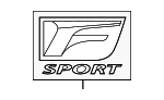 7536176020 - Body: Nameplate for Lexus: UX200, UX250h, UX300h Image