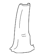 858352G100S8 - Body: Lower Center Pillar Trim for Kia: Optima Image